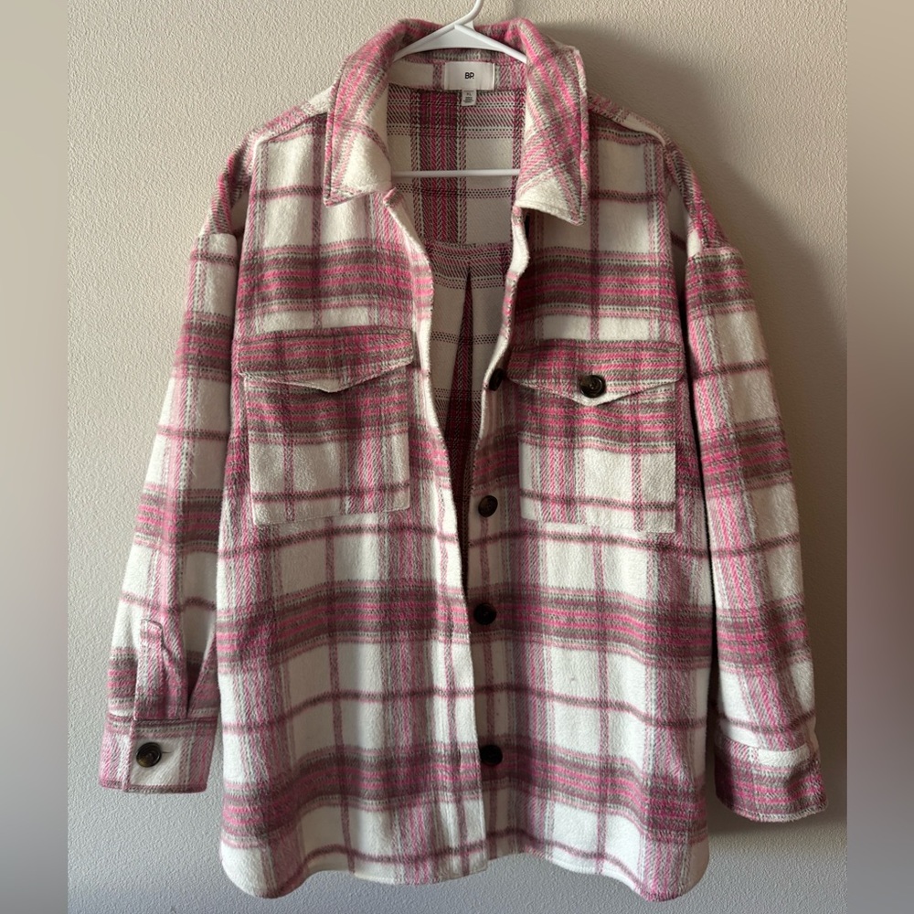 Pink Flannel BP. Nordstrom Jacket size XL